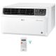 LG Electronics 14,000 BTU 115-Volt Dual Inverter Smart Window Air Conditioner LW1522IVSM Cools 800 Sq. Ft. with Remote, Wi-Fi Enabled