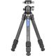 Leofoto LS 253CM CNC Carbon Fiber Tabletop Tripod with LH 30 Ball Head 27 4