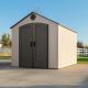 Lifetime 8 ft. W x 10 ft. D Plastic Outdoor Storage Shed 71.7 sq. ft.