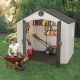 Lifetime 8 ft. x 5 ft. Outdoor Storage Shed