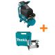 Makita 2.6 Gal. 2 HP Portable Electrical Hot Dog Air Compressor w/ Bonus Pneumatic 2-in 18-Gauge Brad Nailer