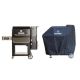 Masterbuilt Gravity 1050 Digital Charcoal Grill and Smoker Combo in Black Plus Cover Bundle