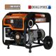 Mech Marvels 4000 Watt/3200 Watt Recoil Start Dual Fuel Propane/Gasoline CARB Compliant Portable Generator with CO Shutdown Sensor