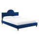 Modway Aurora Performance in Navy Velvet - Full Bed
