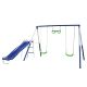 Sportspower - Sierra Vista Metal Swing and Slide Set