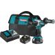 Makita 18-Volt 5.0 Ah Lithium-Ion Brushless Cordless 1/2-in Hammer Driver Drill Kit