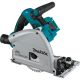 Makita 18 Volt X2 LXT Lithium Ion 36 Volt Brushless Cordless 6 1 2 in Plunge Circular Saw Tool Only with 55T Carbide Blade