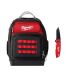 Milwaukee 15 in Ultimate Jobsite Backpack with FASTBACK Stainless Steel Spring Assisted Folding Knife 2 Piece