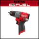 Milwaukee M12 FUEL 12 Volt Lithium Ion Brushless Cordless 1 2 in Hammer Drill Tool Only 3404 20