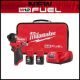 Milwaukee M12 FUEL 12 Volt Lithium Ion Brushless Cordless 1 4 in Hex Impact Driver Kit w Two 2 0Ah Batteries Charger Soft Case
