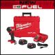 Milwaukee M18 FUEL 18 Volt Lithium Ion Brushless Cordless 1 4 in Hex Impact Driver Kit with Two 5 0Ah Batteries Charger Hard Case 2953 22