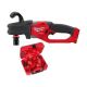 Milwaukee M18 FUEL 18V Li Ion Brushless Cordless Hole Hawg 7 16 in Right Angle Drill W Quick Lok with Carbide Hole Saw Kit 7pc