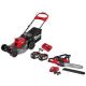 Milwaukee M18 FUEL Brushless Cordless 21 in Dual Battery Self Propelled Lawn Mower w 16 Chainsaw 3 12Ah Batteries