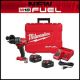 Milwaukee M18 Fuel 18 Volt Lithium Ion Brushless Cordless 1 2 in Hammer Drill Driver Kit with Two 5 0 Ah Batteries and Hard Case 2904 22