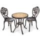 3-Piece Cast Aluminum Patio Outdoor Bistro Set