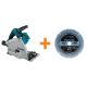 New Makita 18 Volt X2 LXT 36 Volt Brushless 6 1 2 in Plunge Circular Saw with Bonus 6 1 2 in 56T Carbide Tipped Plunge Saw Blade