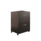 Nexera Essentials Black Filing Cabinet with 2 Drawers