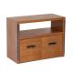 OS Home and Office Furniture Industrial Collection Hewn Pallet File Cabinet with 2-File Drawers