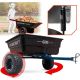 OXCART - OxCart Stockman 15 cu ft. -17 cu ft. Lift-Assist and Swivel ATV Dump Cart w ATV-Grade MAG Tires