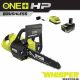 RYOBI ONE+ HP 18V Brushless 12 in. Electric Cordless Chainsaw with 6.0 Ah Battery and Charger