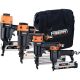 Freeman Pneumatic Finishing Nailer Kit with Canvas Bag (4-Piece)