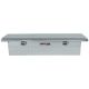 Delta 71.125 Diamond Plate Aluminum Full Size Crossbed Truck Tool Box