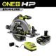 RYOBI ONE+ HP 18V Brushless Cordless 7-1/4 in. Circular Saw Kit w/ (1) 4.0 Ah Battery and Charger