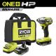 RYOBI ONE+ HP 18V Brushless Cordless 1/4-in 4-Mode Impact Driver Kit w/(2) 2.0 Ah HIGH PERFORMANCE Battery, Charger, Bag