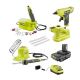 RYOBI ONE+ 18V Cordless 3-Tool Hobby Kit w/ Compact Glue Gun, Soldering Iron, Rotary Tool, 1.5 Ah Battery, and Charger