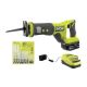RYOBI ONE+ 18V Cordless Reciprocating Saw Kit with Battery and Charger w/ Multi-Purpose Reciprocating Saw Blade Set (35-Piece)
