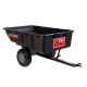 Brinly-Hardy 850 lb. 17 cu. ft. Tow-Behind Poly Utility Cart