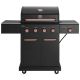 KENMORE 4-Burner plus Side Burner Propane Gas Grill with Copper Accents