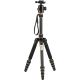 CAME-TV Q66C Carbon Fiber Tripod with Ball Head