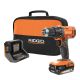 RIDGID 18V Cordless 1/2 in. Drill/Driver Kit w/ (1) 2.0 Ah Battery and Charger