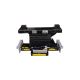 TUXEDO 6,000-lbs Capacity Rolling Air Jack on the Rail Air/Hyd Low Mount
