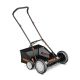 Remington 18 in. Manual Walk Behind Reel Lawn Mower w/ Attachable Bagger and 9 Position Cutting Heights