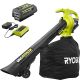 RYOBI 40V Vac Attack Cordless Leaf Vacuum/Mulcher w/ 5.0 Ah Battery and Charger