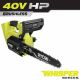 RYOBI 40V HP Brushless 12 in. Top Handle Electric Cordless Chainsaw (Tool Only)