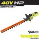 RYOBI 40V HP Brushless Whisper Series 26 in. Cordless Battery Hedge Trimmer (Tool Only)