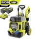 RYOBI 40V HP 1500 PSI 1.1 GPM Cold Water Electric Pressure Washer w/ (2) 6.0 Ah Batteries and Charger
