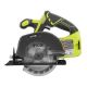 RYOBI ONE HP 18V Cordless Compact 6 1 2 in Circular Saw Kit with 4 0 Ah Battery and Charger