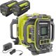 RYOBI 40 Volt. 1800-Watt Power Station Lithium Battery Inverter Push Start Generator/4 Port Charger