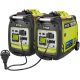 RYOBI Bluetooth 2,300-Watt Super Quiet Gasoline Powered Digital Inverter Generator with Parallel Combo Kit