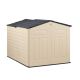 Rubbermaid 6 ft. 6 inch x 5 ft. Slide-Lid Resin Shed