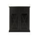 SAUDER - Anda Norr Smoked Oak Accent Storage Cabinet