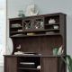 SAUDER - Costa Coffee Oak Organizer Desk Hutch