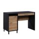 SAUDER Acadia Way 47-in. Raven Oak Computer Desk with Flip-Down Keyboard Drawer