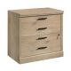 SAUDER Aspen Post Prime Oak 2-Drawer Locking Lateral File