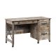 SAUDER Carson Forge 53.189-in. Rustic Cedar Computer Desk with File Storage