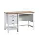 SAUDER Cottage Road 47.165-in. Soft White Engineered Wood Computer Desk with File Storage